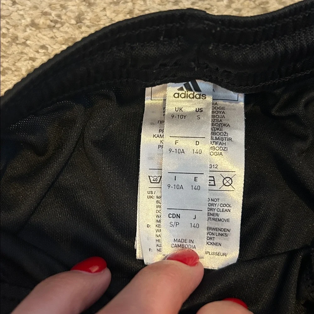 Adidas Black Soccer Shorts, Small - Picture 3 of 8